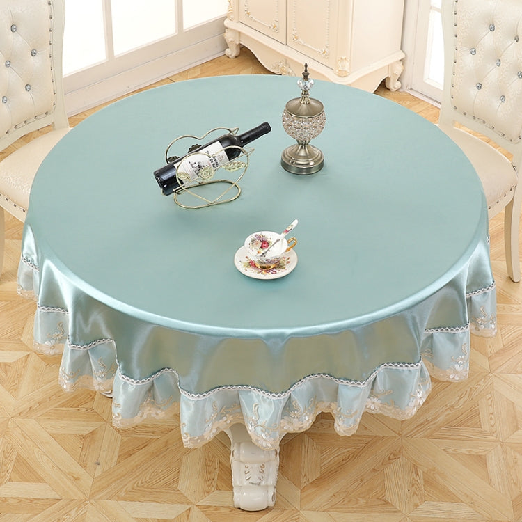 Home Fabric Round Tablecloth Hotel Disposable Anti-scald Table Mats, Size:220cm