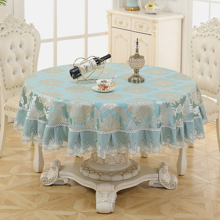 Home Fabric Round Tablecloth Hotel Disposable Anti-scald Table Mats, Size:220cm