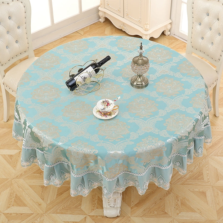 Home Fabric Round Tablecloth Hotel Disposable Anti-scald Table Mats, Size:220cm