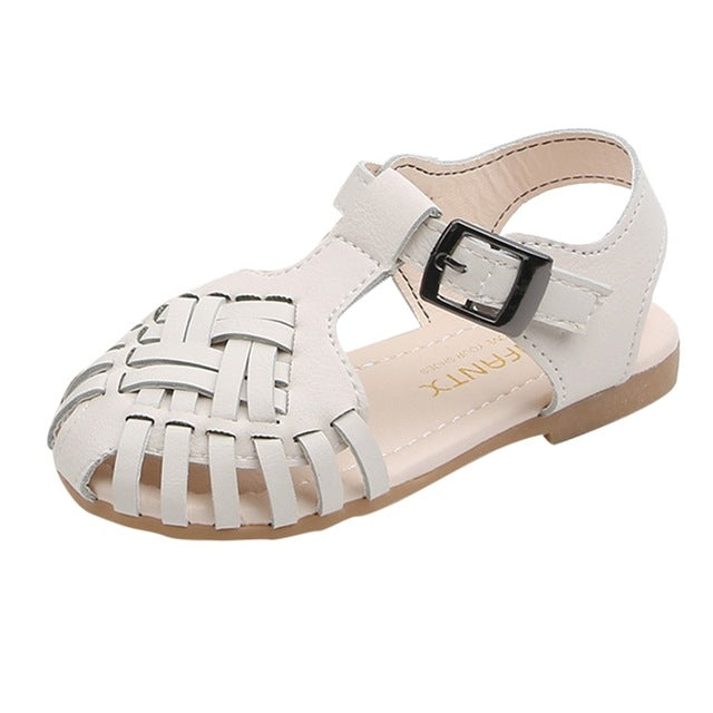Baby Girls Cute Weaving Dance Princess Sandals Shoes