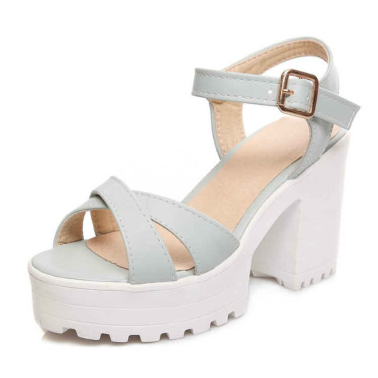 Platform Sandals High Heels Casual Shoes, Shoes Size:44