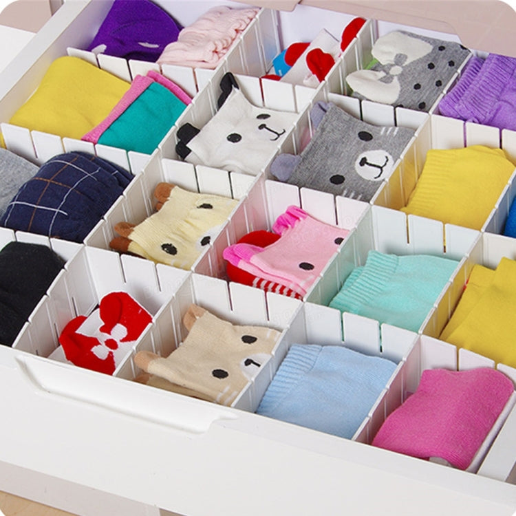 5 PCS 5x43cm XS Heightening and Thickening Multiple Free Combination Plate Cabinet Drawer Partition Board Storage Organizer