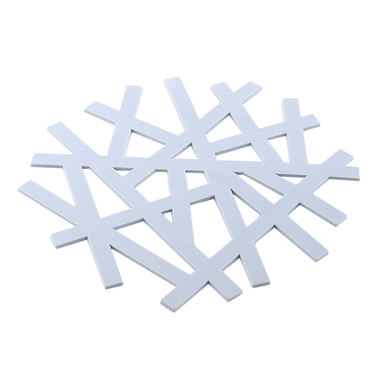 PP Mat Silicone Placemat Coaster Flower Design Kitchen Household Hollow Casserole Pad, Size:S