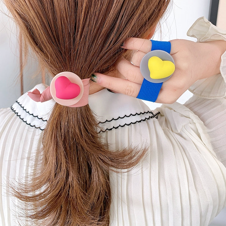 Sweet Stars Heart Ball Elastic Hair Bands Children Cute Ponytail Hair Accessories