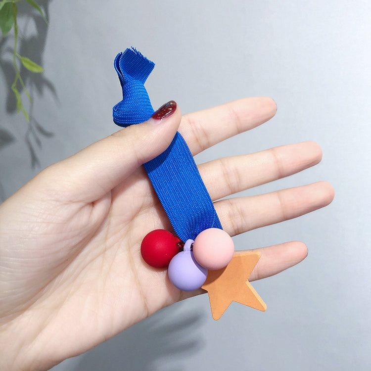 Sweet Stars Heart Ball Elastic Hair Bands Children Cute Ponytail Hair Accessories