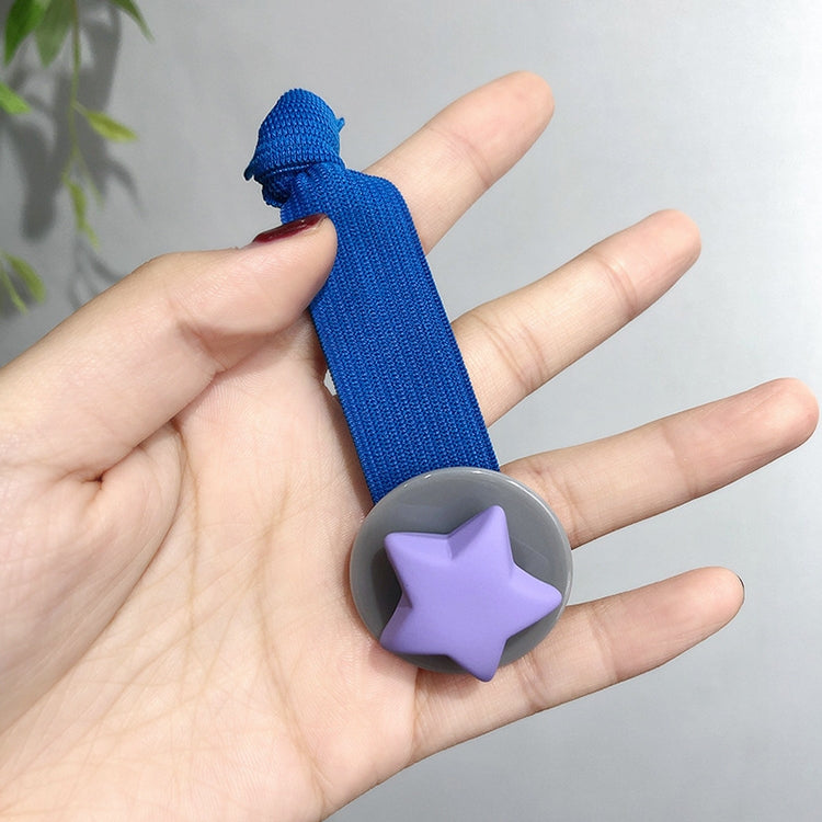 Sweet Stars Heart Ball Elastic Hair Bands Children Cute Ponytail Hair Accessories