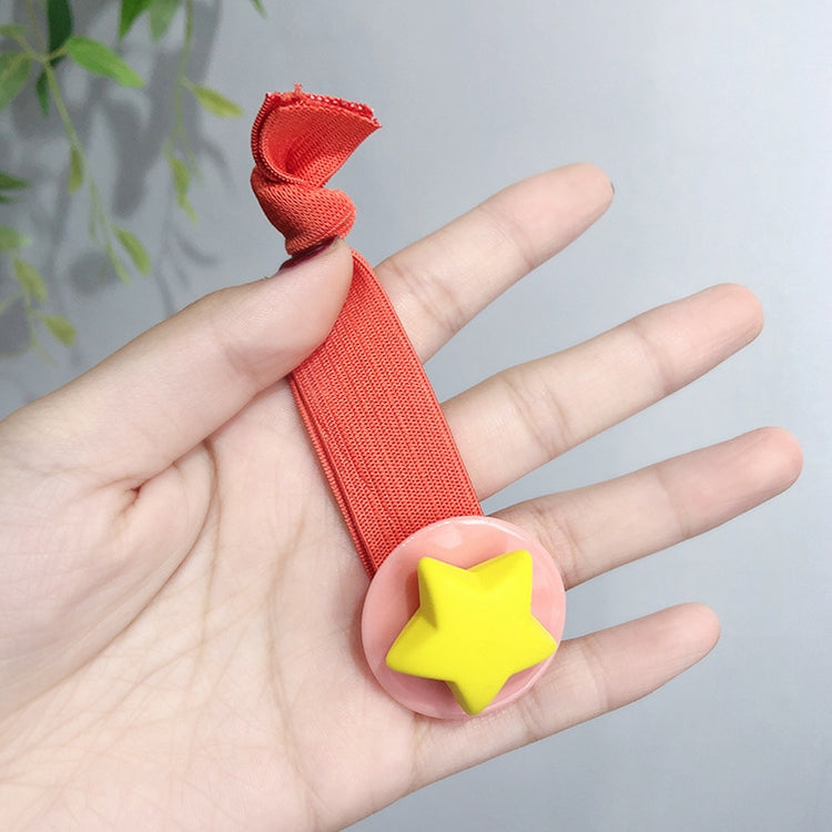 Sweet Stars Heart Ball Elastic Hair Bands Children Cute Ponytail Hair Accessories