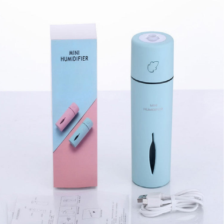 Portable Leaf USB Air Humidifier Atmosphere Lamp Aroma Diffuser Desktop Air Purifier