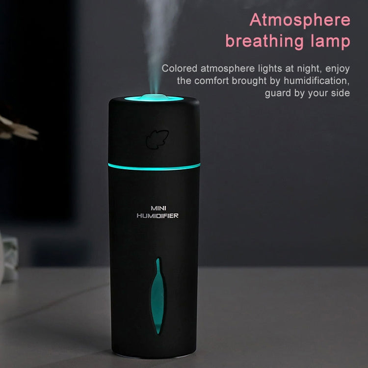 Portable Leaf USB Air Humidifier Atmosphere Lamp Aroma Diffuser Desktop Air Purifier