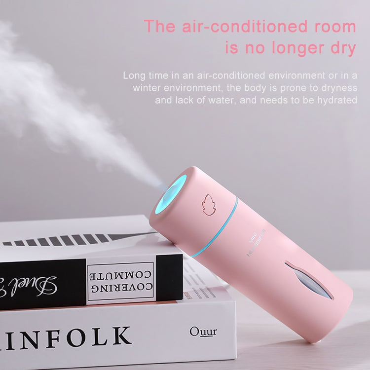 Portable Leaf USB Air Humidifier Atmosphere Lamp Aroma Diffuser Desktop Air Purifier