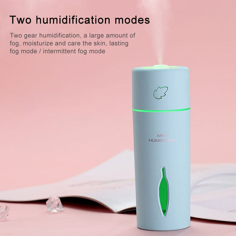 Portable Leaf USB Air Humidifier Atmosphere Lamp Aroma Diffuser Desktop Air Purifier
