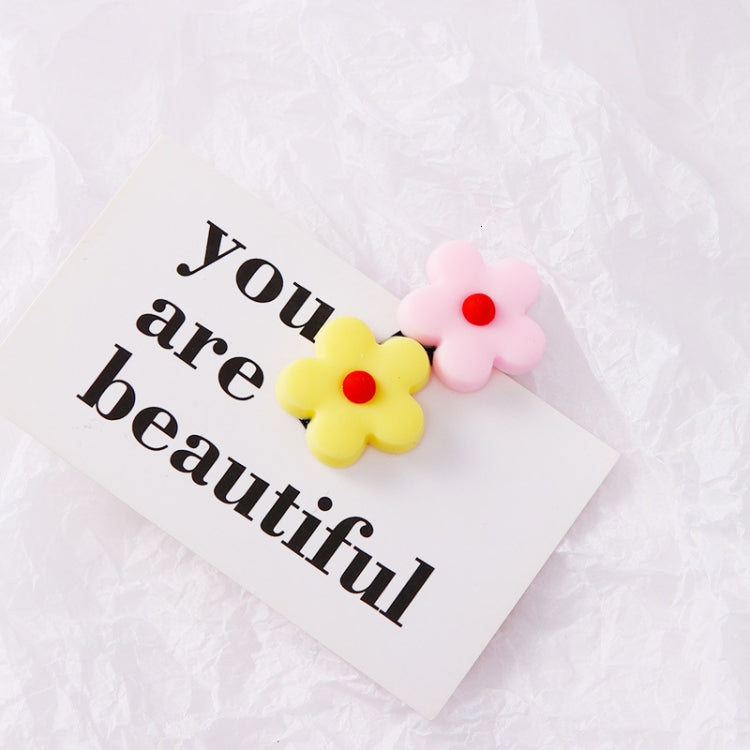 3 PCS Fashion Flower Hair Clips Girls Sweet Headwear