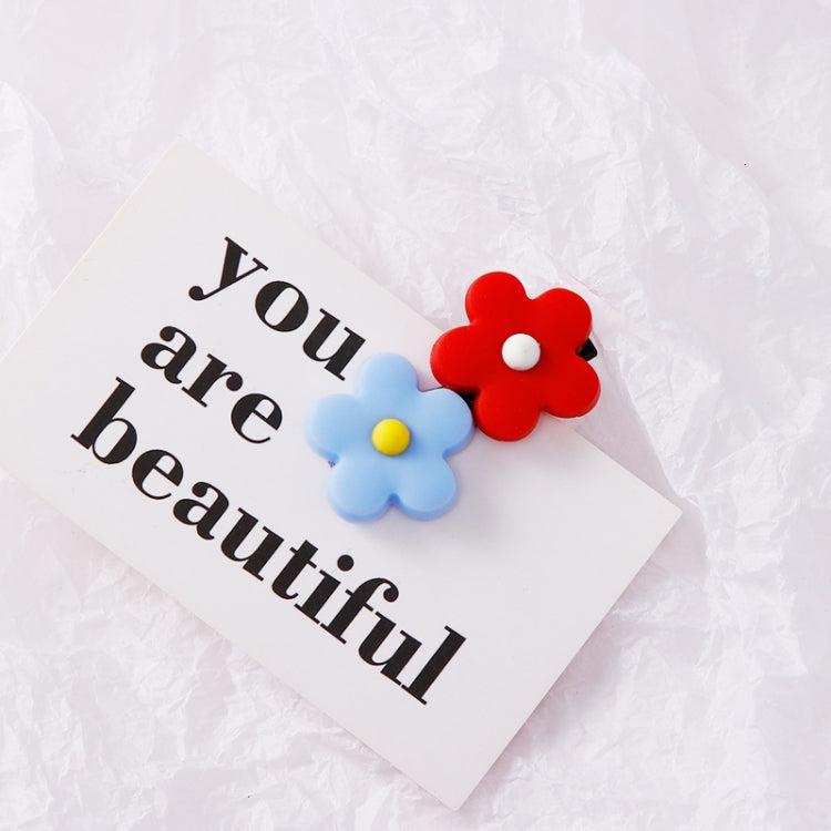 3 PCS Fashion Flower Hair Clips Girls Sweet Headwear