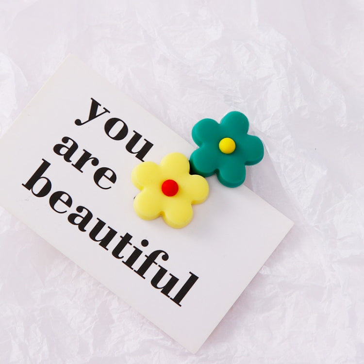 3 PCS Fashion Flower Hair Clips Girls Sweet Headwear