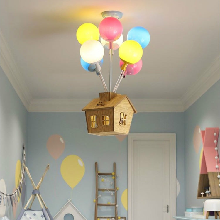 6 Heads Modern Led  Fly House Ceiling Pendant Light Decorative Lighting for Kids Room