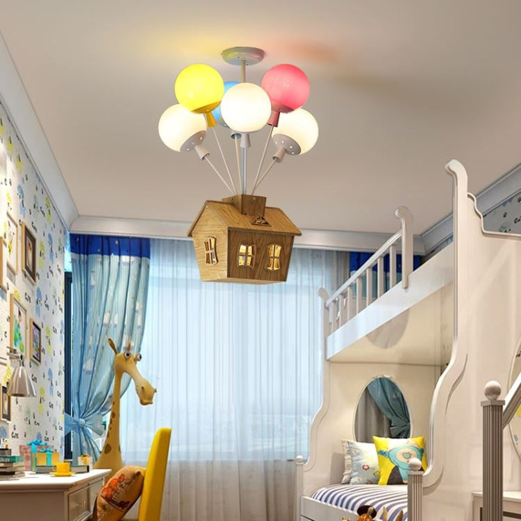 6 Heads Modern Led  Fly House Ceiling Pendant Light Decorative Lighting for Kids Room