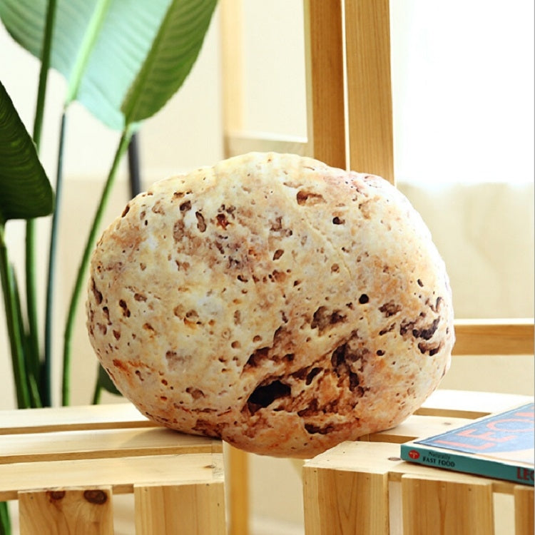 Creative Simulation Stone Plush Toy Pillow Down Cotton Pebbly Sofa Pillow, Height:50cm