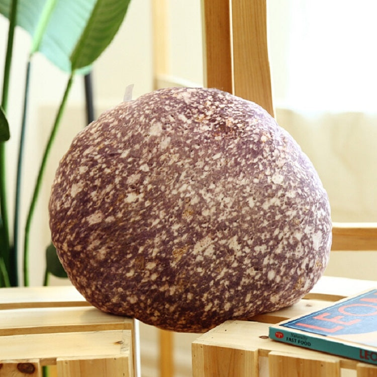 Creative Simulation Stone Plush Toy Pillow Down Cotton Pebbly Sofa Pillow, Height:50cm
