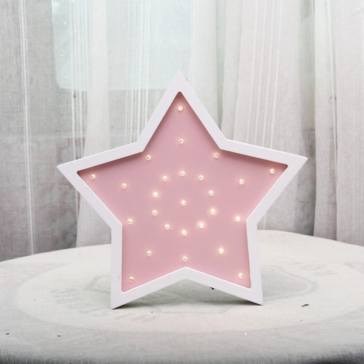 3D Star Shape LED Night Light for Girls Baby Gift Bedroom Romantic Lamp Decor Night Lights