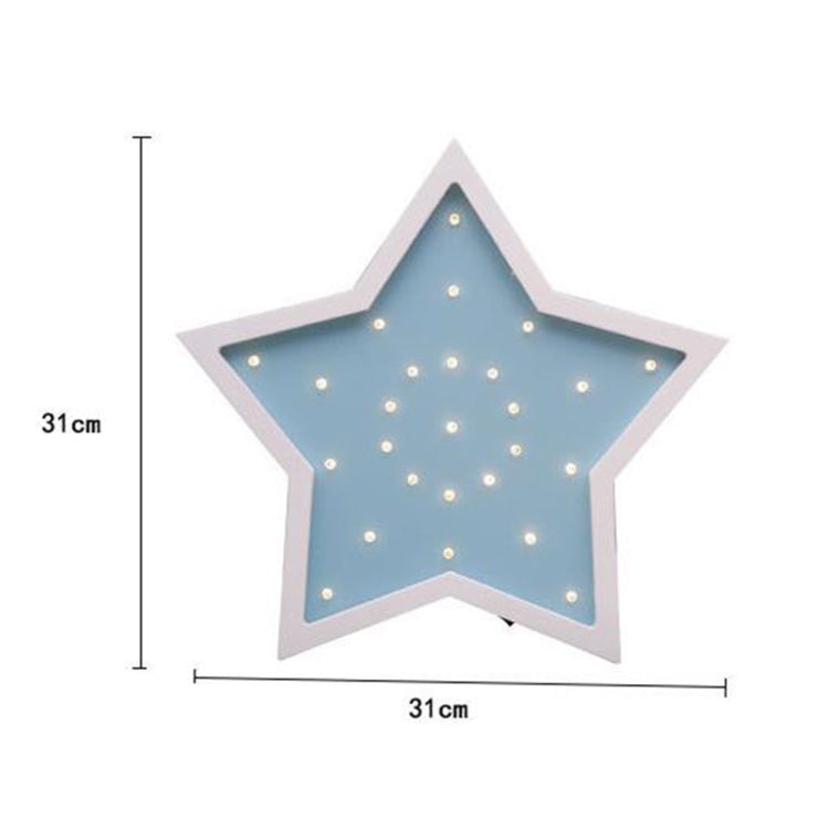 3D Star Shape LED Night Light for Girls Baby Gift Bedroom Romantic Lamp Decor Night Lights