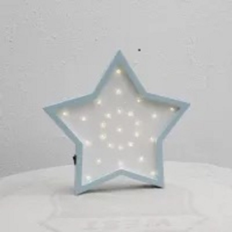 3D Star Shape LED Night Light for Girls Baby Gift Bedroom Romantic Lamp Decor Night Lights