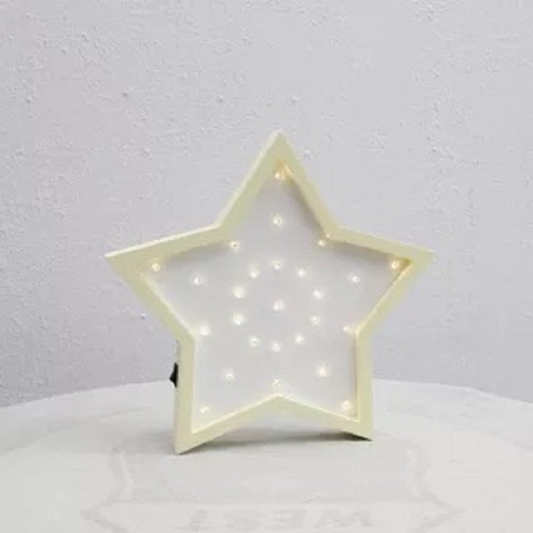 3D Star Shape LED Night Light for Girls Baby Gift Bedroom Romantic Lamp Decor Night Lights