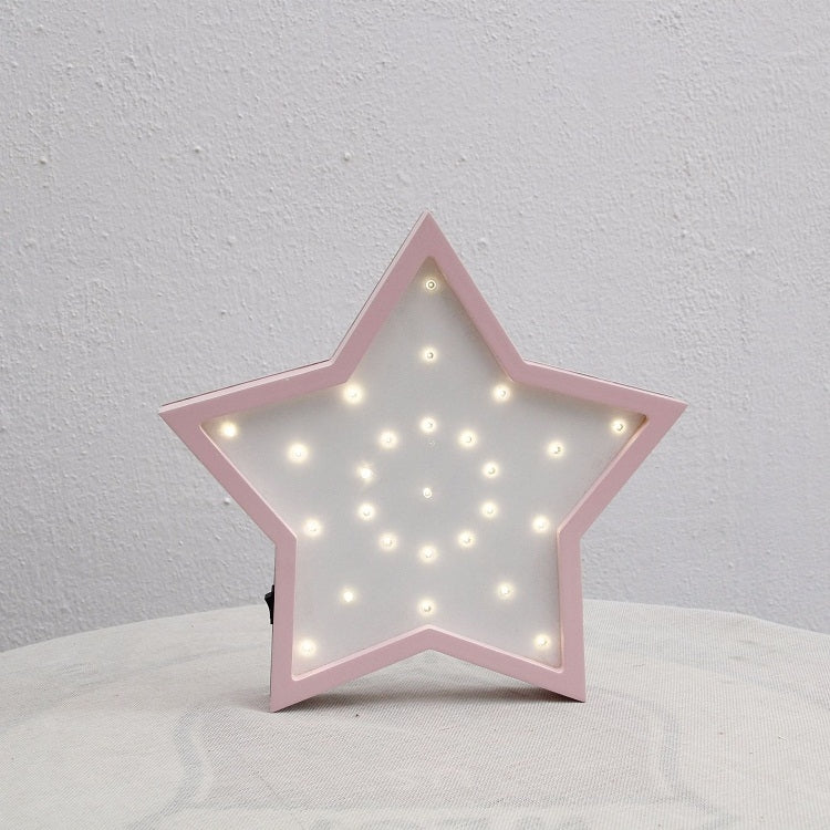 3D Star Shape LED Night Light for Girls Baby Gift Bedroom Romantic Lamp Decor Night Lights