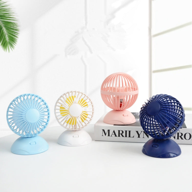 USB Charging Fan 90 Degree Rotating Ball Desktop Fan
