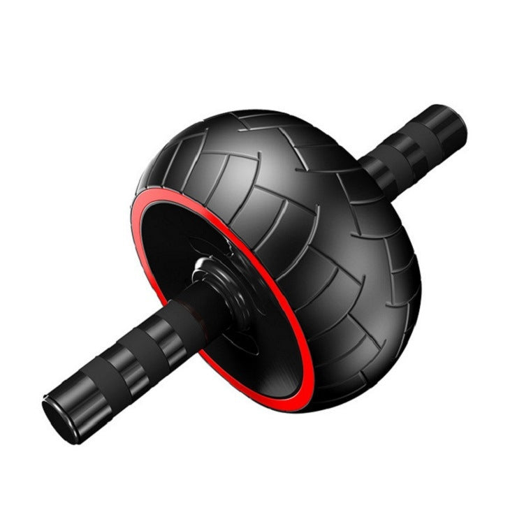 Household Fitness Equipment Tire Texture Abdominal Wheel for Men / Women(Red)