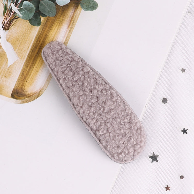 Simple Girl Lamb Plush BB Clip Hair Accessories