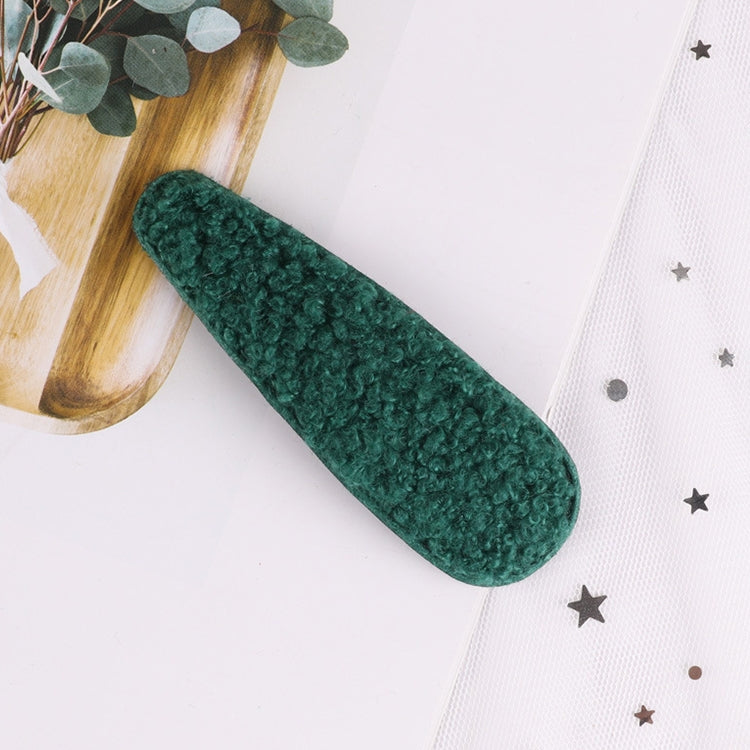 Simple Girl Lamb Plush BB Clip Hair Accessories