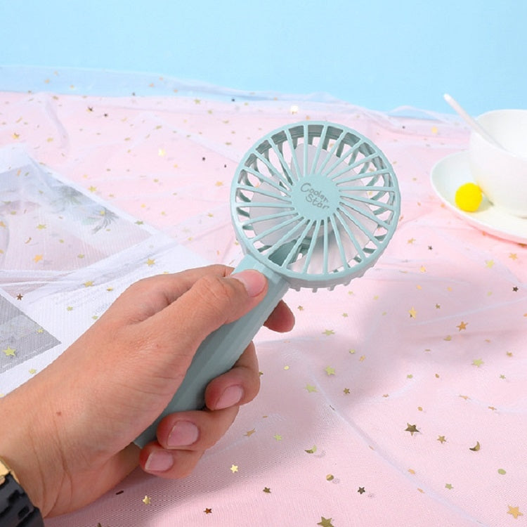 Mobile Phone Holder Desktop Fan USB Charging Handheld Fan(Color Random Delivery)