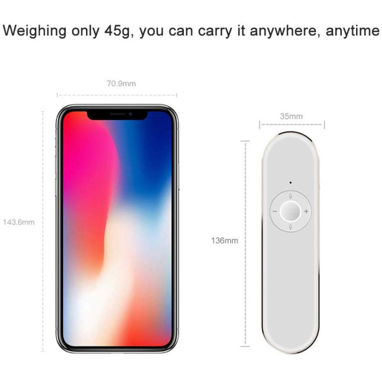 T9 Portable Voice Translator WIFI Version For Travel Meeting Voice Text Language Translator Machine