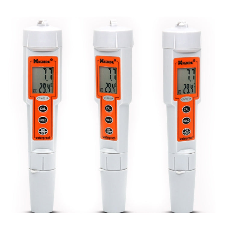 Kedida CT6821 PH + ORP + Temp Meter Portable LCD Digital Water Testing Measurement Pen