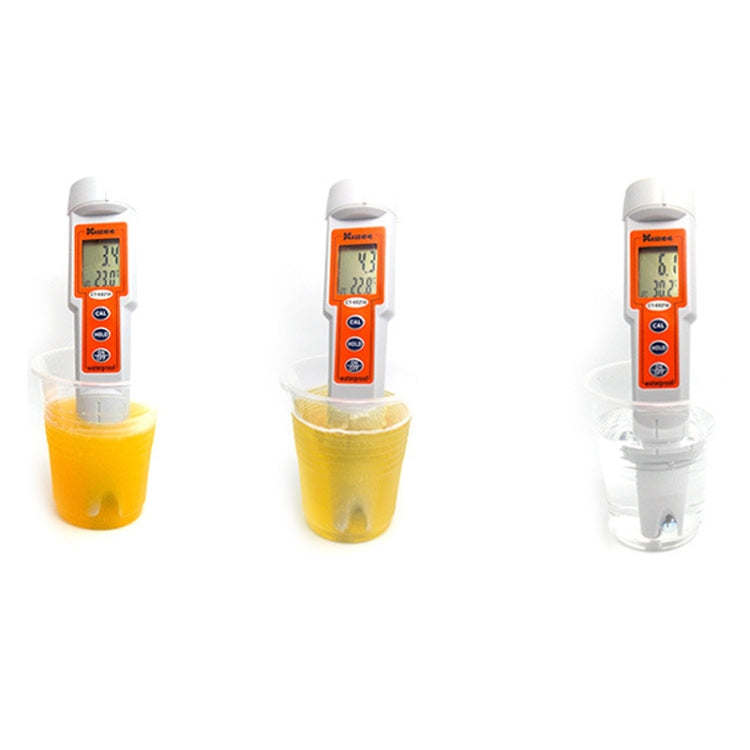 Kedida CT6821 PH + ORP + Temp Meter Portable LCD Digital Water Testing Measurement Pen