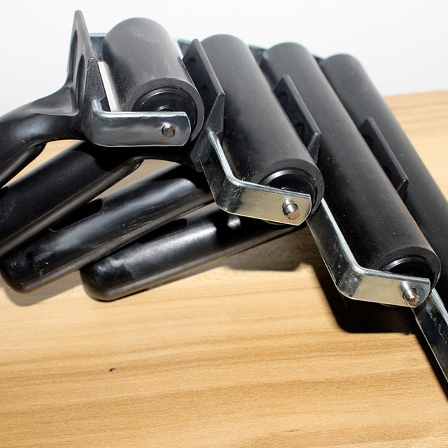 2 PCS Printmaking Roller Printing Material Tool Rubber Stamp Printing Transfer Tool, Size:6cm