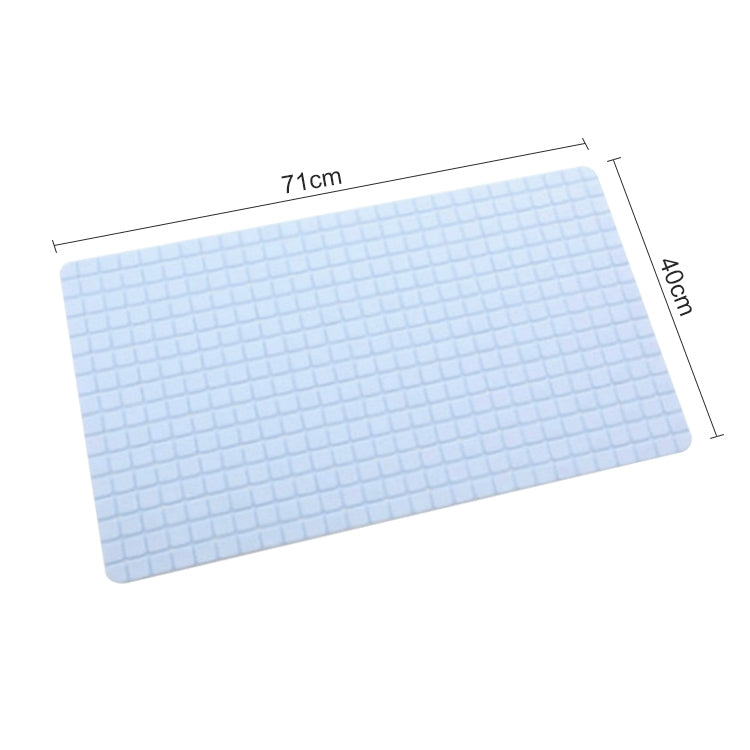 PVC Anti Slip Toilet Bathroom Suction Sucker Bath Mats Carpet, Size: 71x40CM