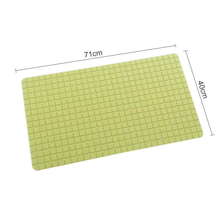 PVC Anti Slip Toilet Bathroom Suction Sucker Bath Mats Carpet, Size: 71x40CM