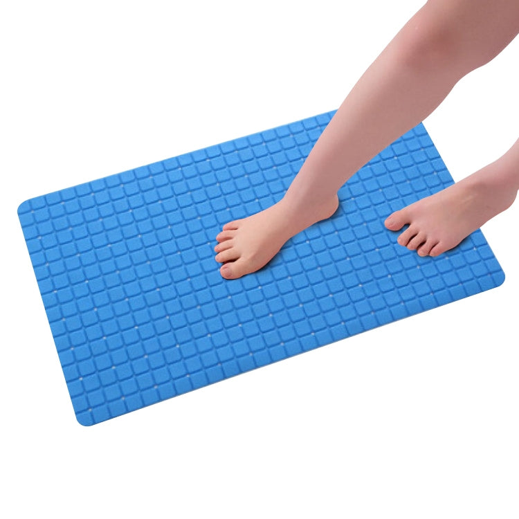 PVC Anti Slip Toilet Bathroom Suction Sucker Bath Mats Carpet, Size: 71x40CM