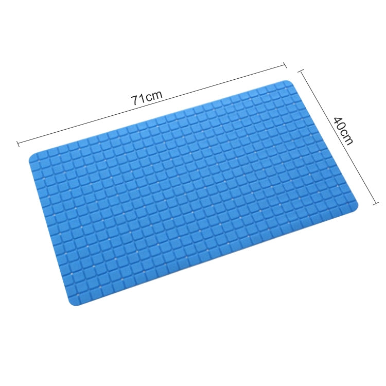 PVC Anti Slip Toilet Bathroom Suction Sucker Bath Mats Carpet, Size: 71x40CM