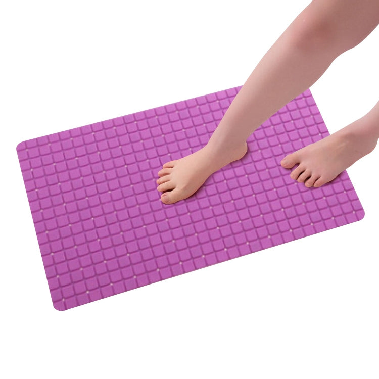 PVC Anti Slip Toilet Bathroom Suction Sucker Bath Mats Carpet, Size: 71x40CM