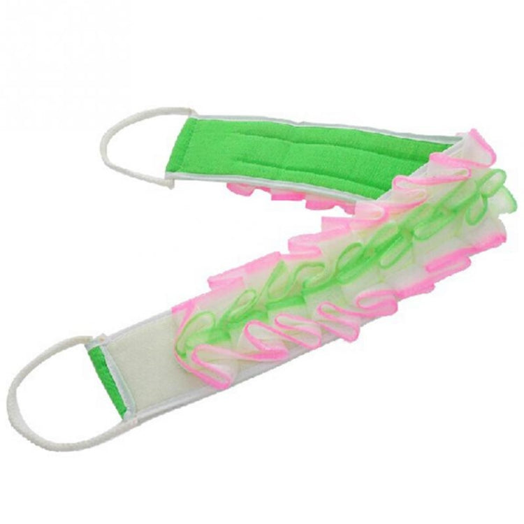 Long Bath Towel Dual-use Bath Flower Pull Back Bracelet Bath Towelï¼ŒRandom Color Deliver
