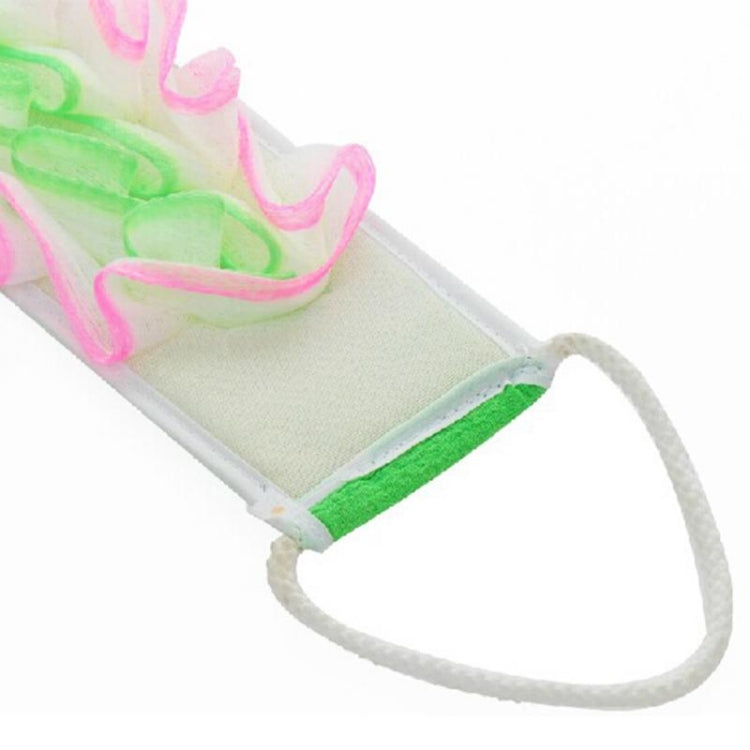 Long Bath Towel Dual-use Bath Flower Pull Back Bracelet Bath Towelï¼ŒRandom Color Deliver