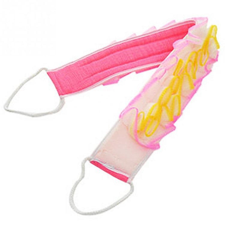 Long Bath Towel Dual-use Bath Flower Pull Back Bracelet Bath Towelï¼ŒRandom Color Deliver
