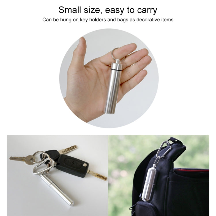 Portable Toothpick Holder Creative Cigarette Case Metal Storage Box, Size:XL