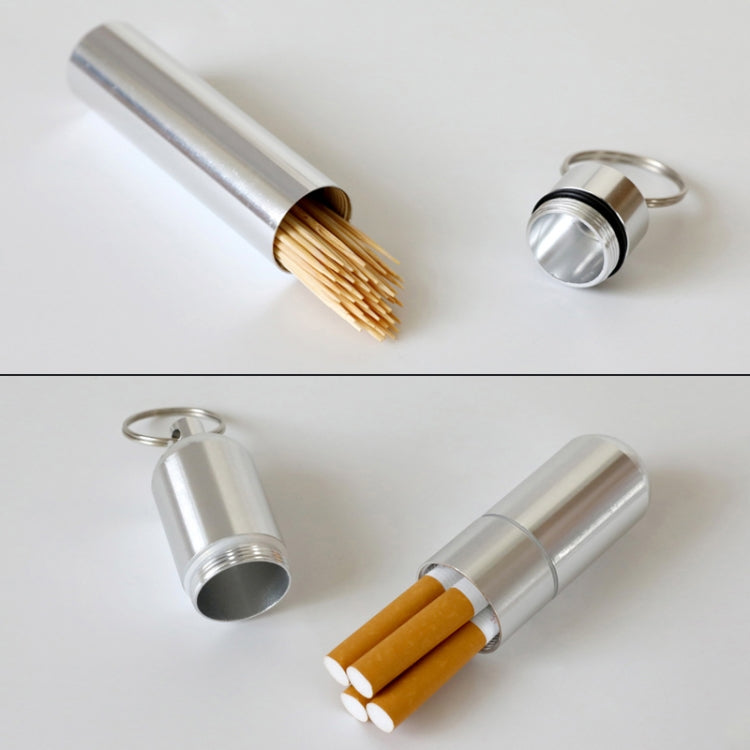 Portable Toothpick Holder Creative Cigarette Case Metal Storage Box, Size:XL
