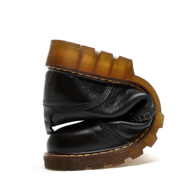 Leather Men Shoes Business Casual Shoes Round Head Shoes, Size:40