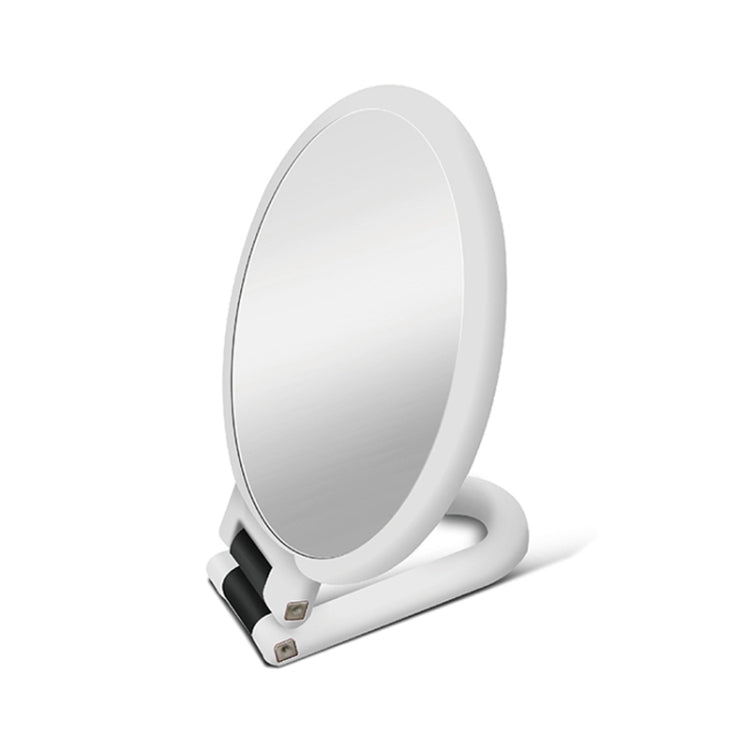 Portable Handheld Folding Adjustable Mount Magnifying Makeup Mirror, Size:10 Times