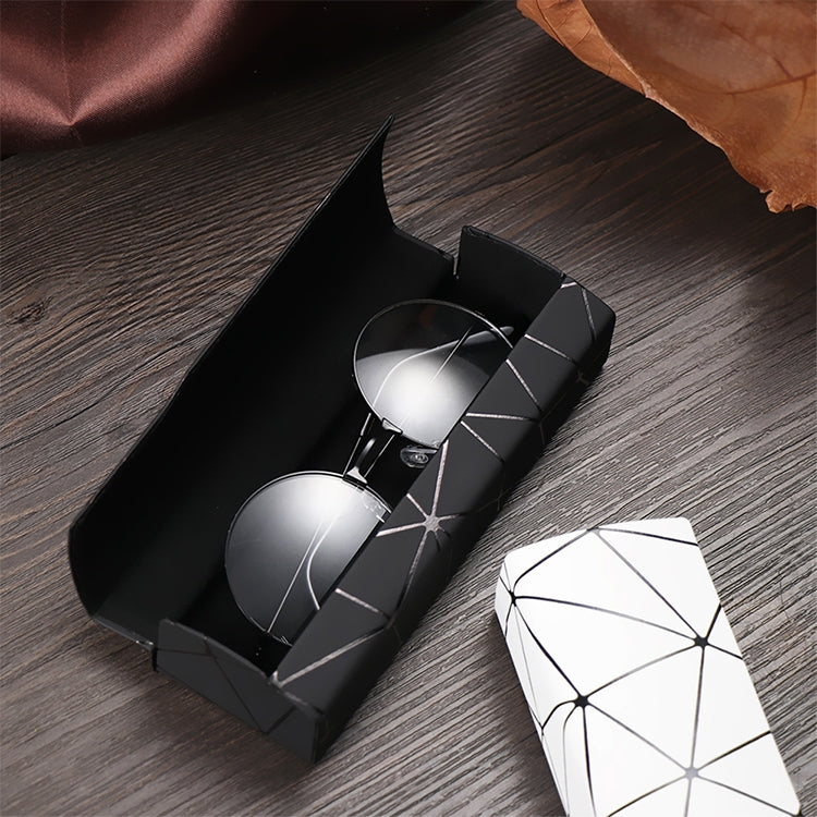 Lattice Pattern Portable Glasses Box