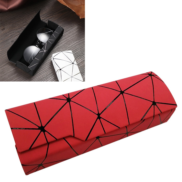 Lattice Pattern Portable Glasses Box